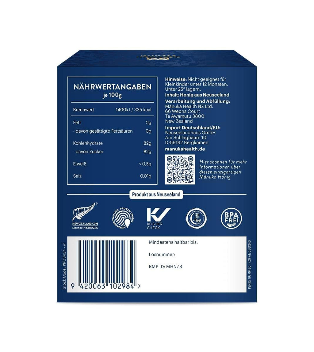 Miere de Manuka MGO 850+ (250g)