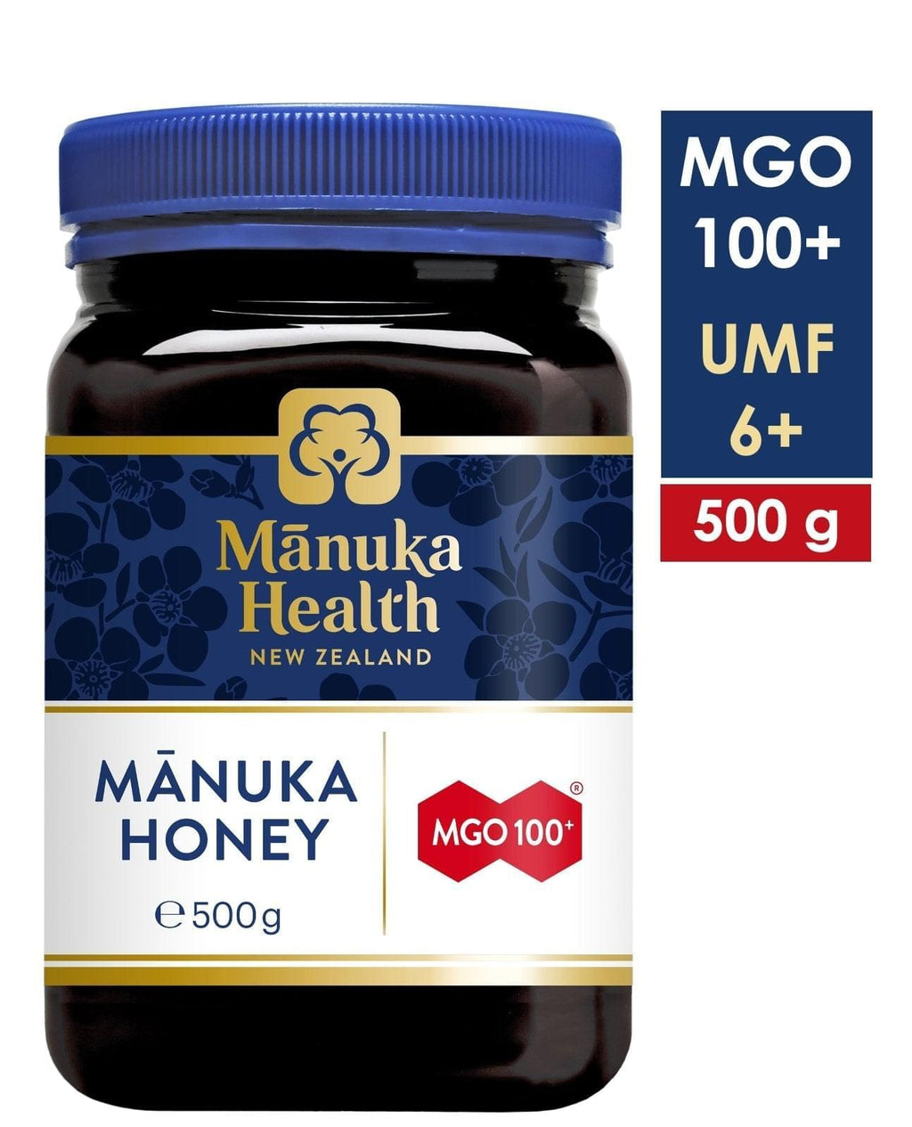 Miere de Manuka MGO 100+ UMF 6+ (500g) | Manuka Health