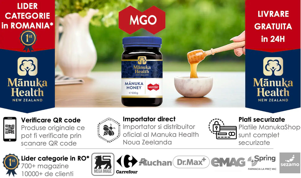 miere_de_manuka_originala si naturala , importator direct Manuka Health™, preț corect, pentru copii si adulți