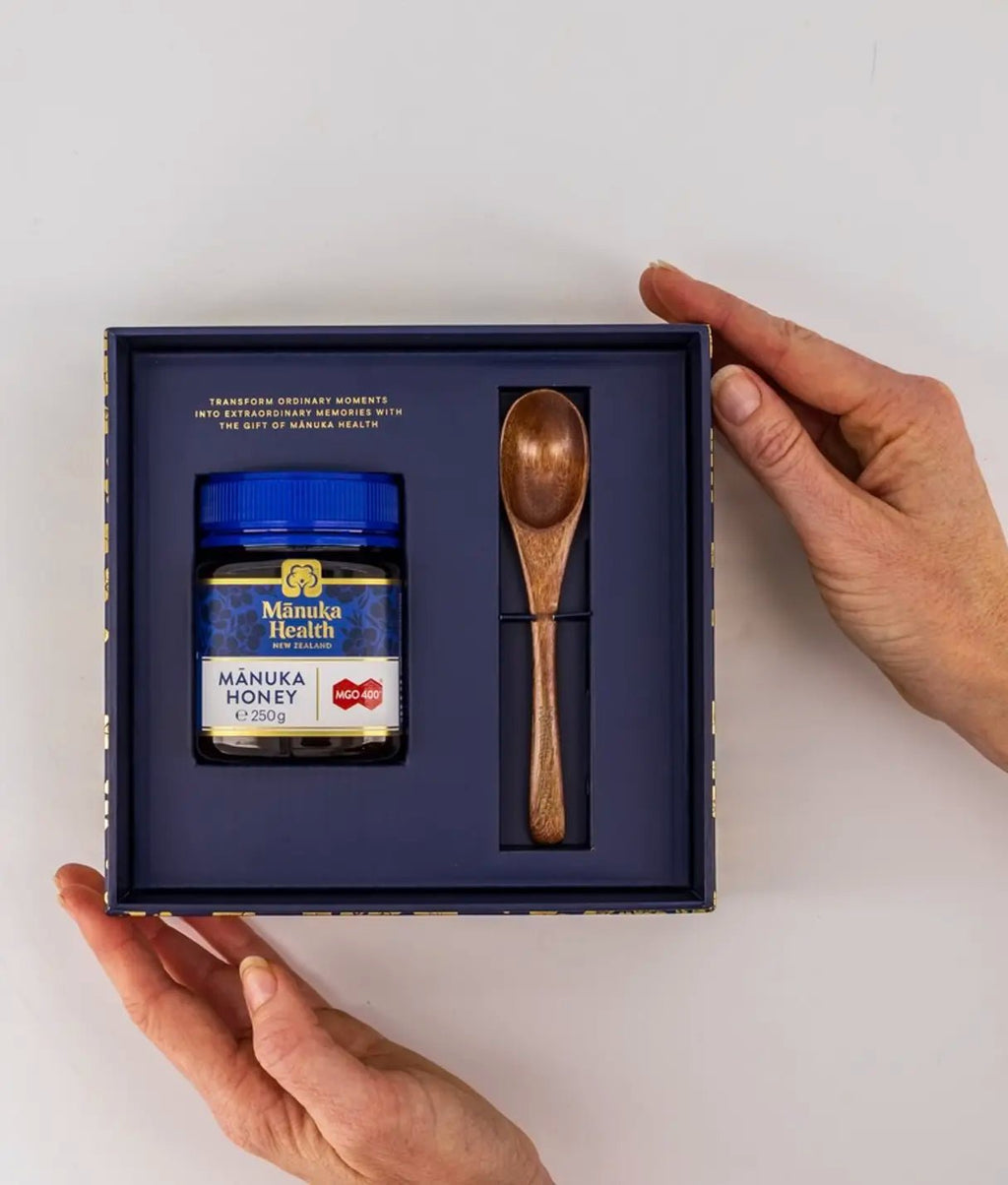 (EDITIE LIMITATA) Miere de Manuka MGO 400+ (250g) (set cu lingurita inclusa) | Manuka Health - 2