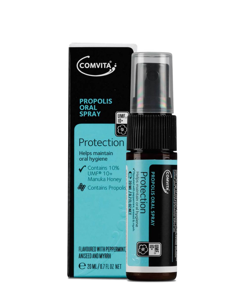 (nou) Spray oral cu miere de Manuka si Propolis (20ml) | Comvita