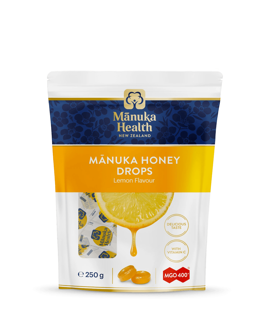 Bomboane miere de Manuka MGO 400+ (250g) (lamaie) - 1 | YEO
