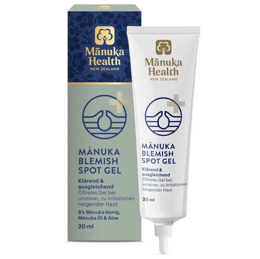 Gel miere de Manuka pentru cosuri, acnee, roseata, pete (20ml) (blemish spot gel) - 1